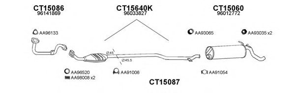 VENEPORTE 150397 Exhaust System